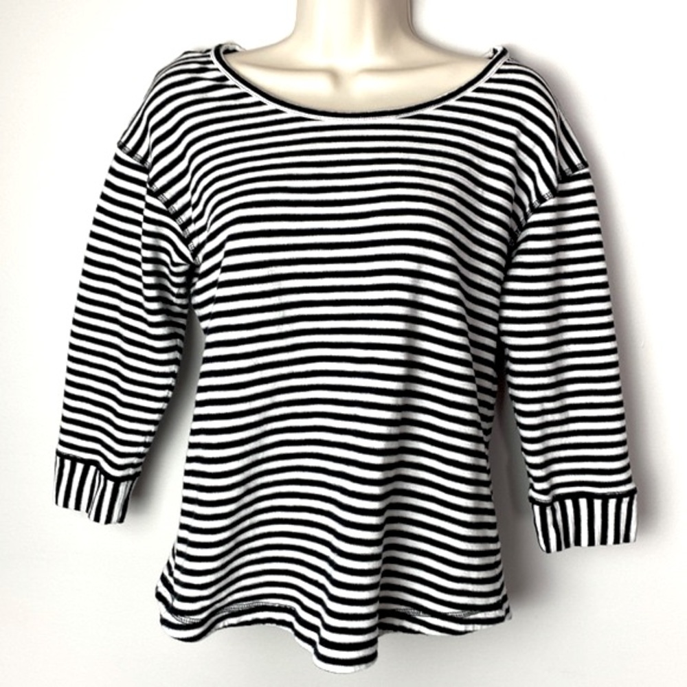 T by Talbots 3/4 Sleeve Knit Top Size S
